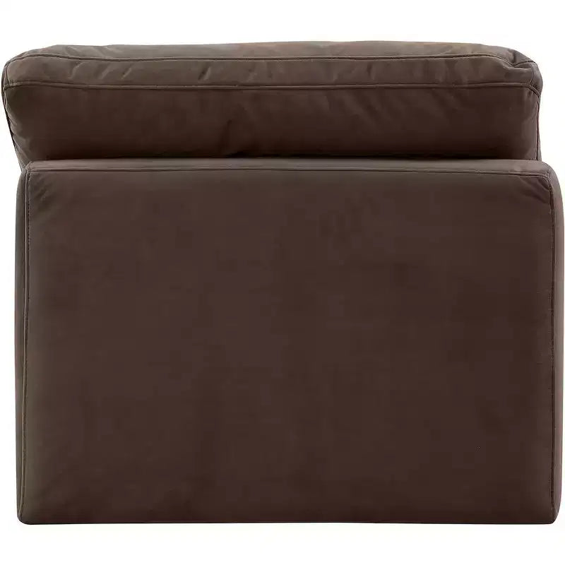 Meridian Furniture Sedia Senza Braccioli in Velluto Indulge