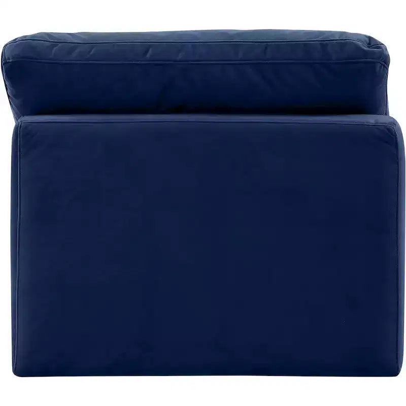 Meridian Furniture Sedia Senza Braccioli in Velluto Indulge