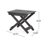 Christopher Knight Home Malibu Outdoor Acacia Wood 3 Piece Adirondack Chat Set