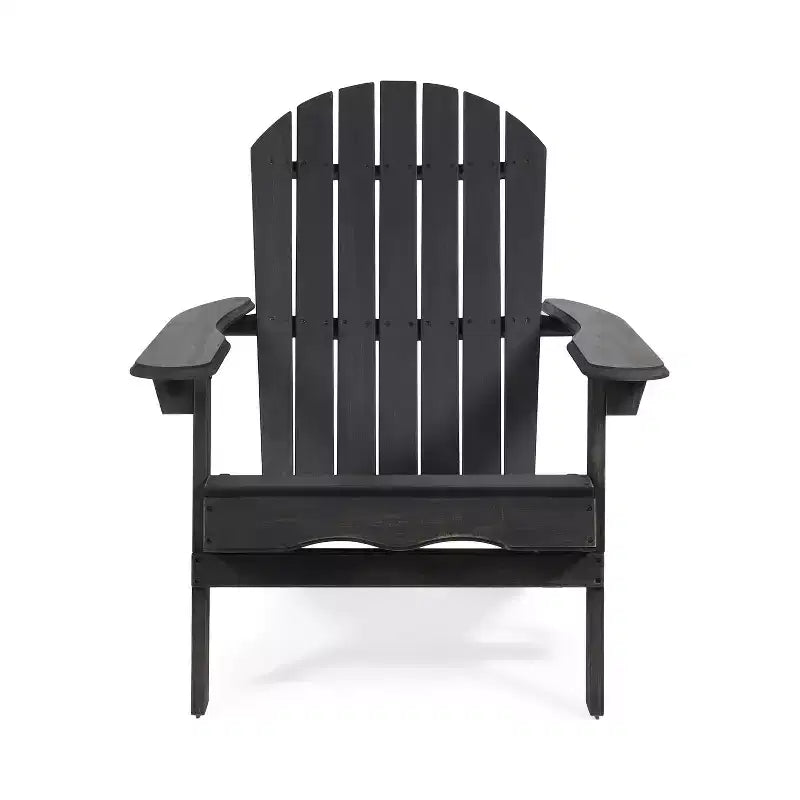 Christopher Knight Home Malibu Outdoor Acacia Wood 3 Piece Adirondack Chat Set