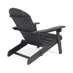 Christopher Knight Home Malibu Outdoor Acacia Wood 3 Piece Adirondack Chat Set
