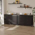 6-Drawer Dresser TV Stand for 48 TVs, Modern Wood Chest for Bedroom, Living Room & Hallway