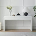Christopher Knight Home Alira Modern Curved Console Table with 2 Drawers