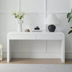 Christopher Knight Home Alira Modern Curved Console Table with 2 Drawers