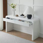 Christopher Knight Home Alira, Consolle moderna curva con 2 cassetti