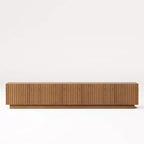 Gaoyangjiaju 86.61 Mid-Century Modern TV Stand for TVs up to 85, TV Console with Large Storage Space, Entertainment Center for Living Room