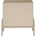 Meridian Furniture,Kaya Black Vegan Leather Nightstand