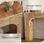 Tavolo Consolle Lungo da Ingresso, Tavolo Rettangolare in Legno per Divano Dietro al Divano, Tavolo Stretto da Ingresso per Soggiorno, Ingresso, Corridoio, Atrio