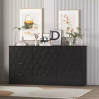 COZONY 63 9 Drawer Dresser, Wide Drawer Storage Organizer for Bedroom, Hallway & Living Room, Dressers & Chests of Drawers