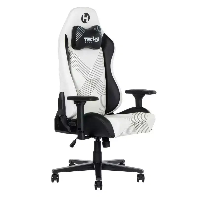 Sedia da Gaming Techni Sport RTA-TS68C-WHT Comfort Edge Bianca