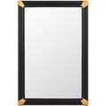 Bindie Mirror - 24.02 x 35.94 - MRR9021 - Natural/Black - Safavieh