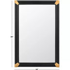 Specchio Bindie - 24.02 x 35.94 - MRR9021 - Naturale/Nero - Safavieh