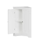 GDFStudio Jessamine Mobile Angolo Bagno con Ripiano Regolabile