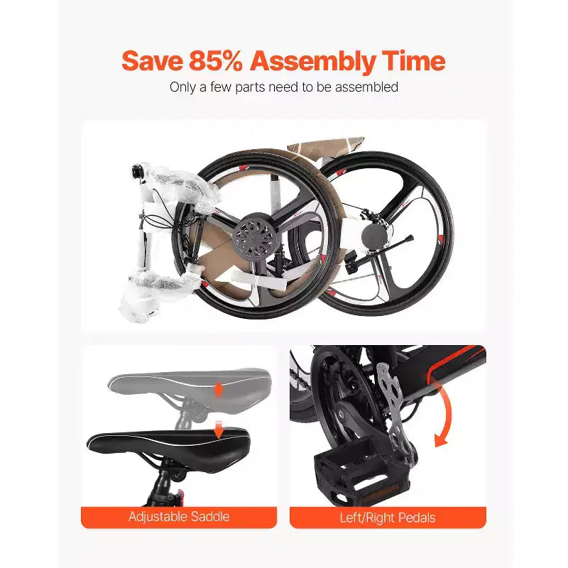 Bici da Corsa VEVOR, Bici da Corsa con Ruote 700C, Sistema di Trasmissione SHIMANO 21 Velocità, Bici da Strada per Pendolari in Città con Telaio in Acciaio al Carbonio, Nera