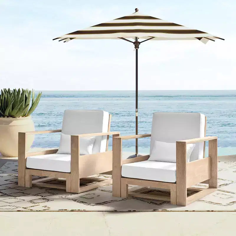 Amilcare Chaise Lounge with Adjustable Backrest Set of 2|HULALA HOME