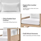 Amilcare Chaise Lounge with Adjustable Backrest Set of 2|HULALA HOME
