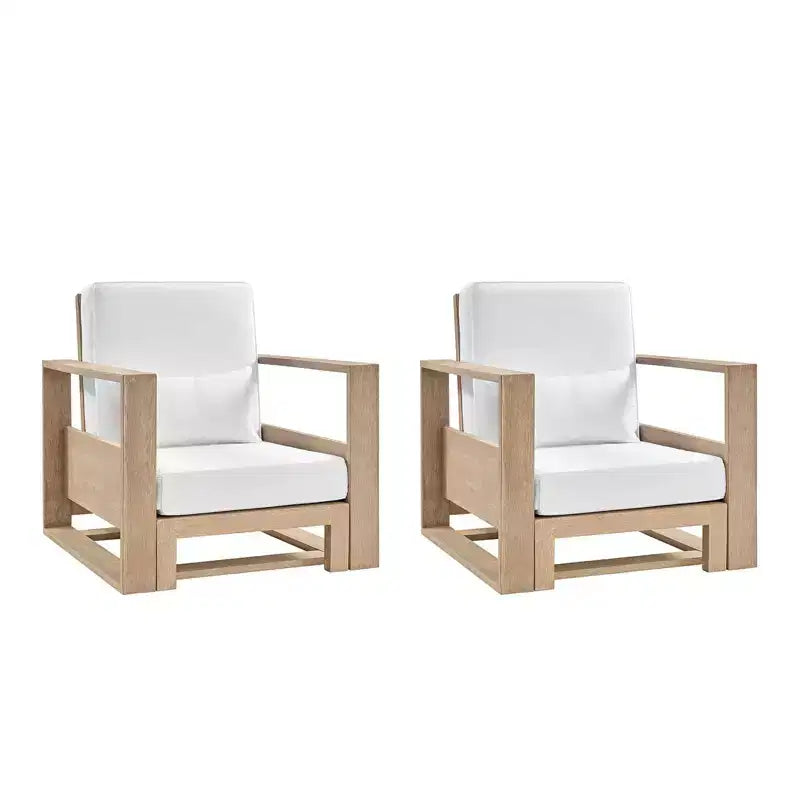 Amilcare Chaise longue con schienale regolabile Set di 2|HULALA HOME