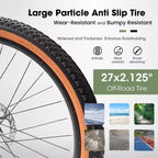Bicicletta NAYSAYE Mountain Bike da 27,5 Pollici per Adulti con Freni a Disco per Pendolarismo ed Esplorazione Esterna, Verde, 70*27,5*40