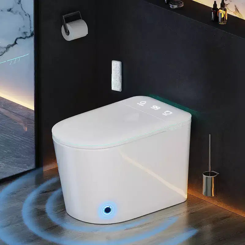 Dyonery Smart toilet, apertura automatica del coperchio, bidet integrato, asciugatura ad aria calda, sterilizzazione UV