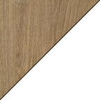 Tavolino quadrato Belmont HomeStock con superficie ampia e due ripiani, design laterale aperto simmetrico, tavolino decorativo in MDF per case moderne