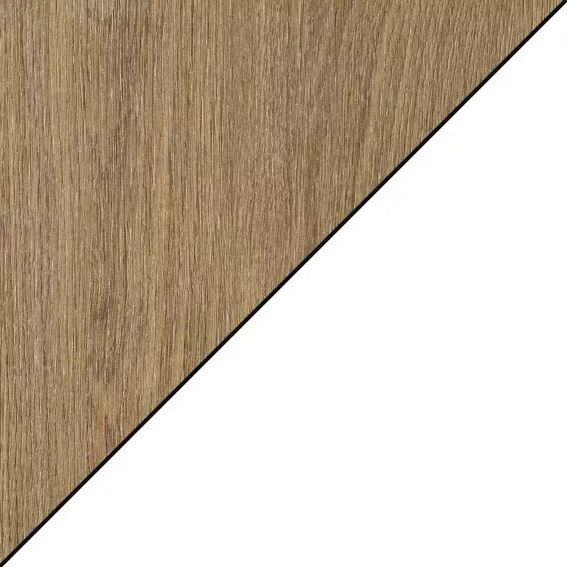 Tavolino quadrato Belmont HomeStock con superficie ampia e due ripiani, design laterale aperto simmetrico, tavolino decorativo in MDF per case moderne