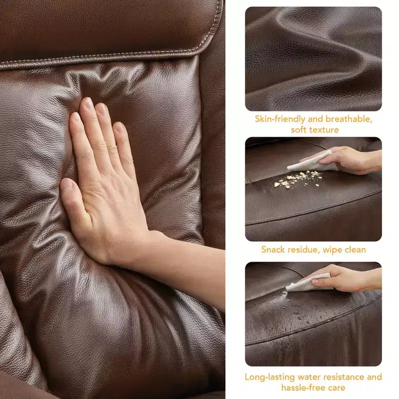 Spruce & Spring Electric Power Lift Recliner with Heat and Massage for Elderly