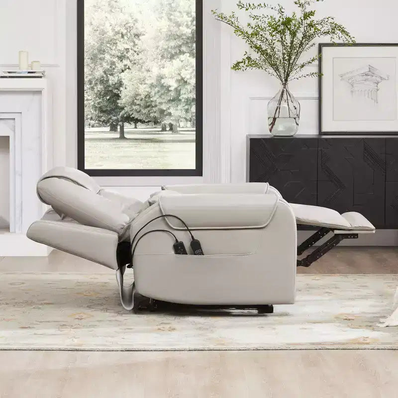 Spruce & Spring Electric Power Lift Recliner with Heat and Massage for Elderly
