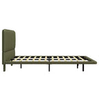 Base letto matrimoniale (Full/Queen Size) in pelle PU con luci LED - ModernLuxe