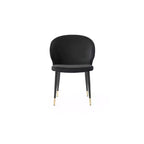 HomeStock 36 in. White Faux Leather Dining Chair Set of 4 for a tailored sophisticated interiors stylish dining solutions