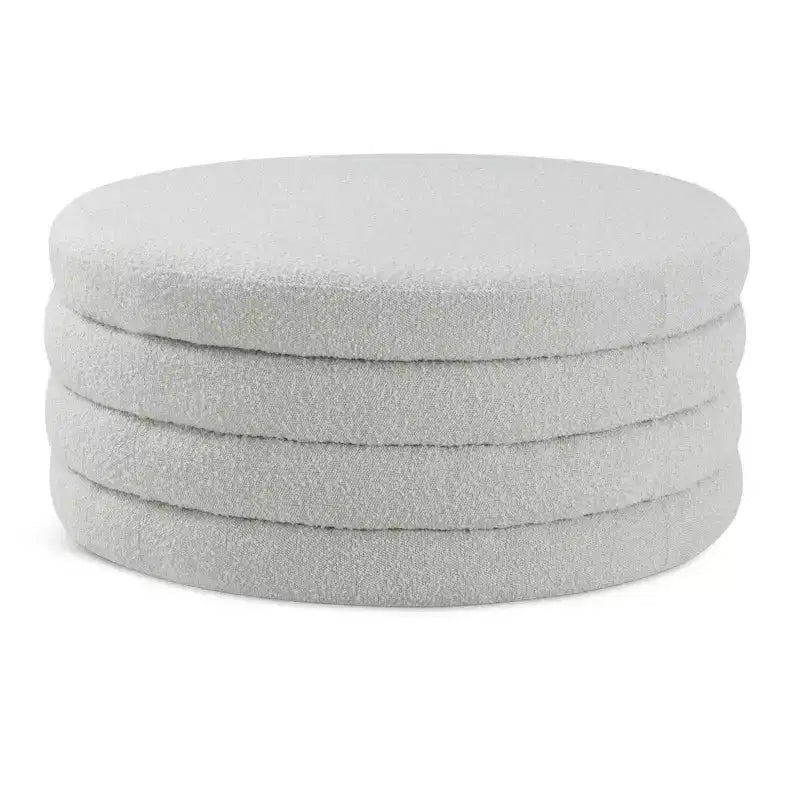 Meridian Furniture,Aphia Boucle Fabric Coffee Table