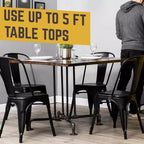 Tavolo da cucina Blackjack di PIPE DECOR