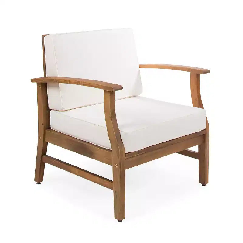 Christopher Knight Home Perla Outdoor Club Chair Acacia Wood