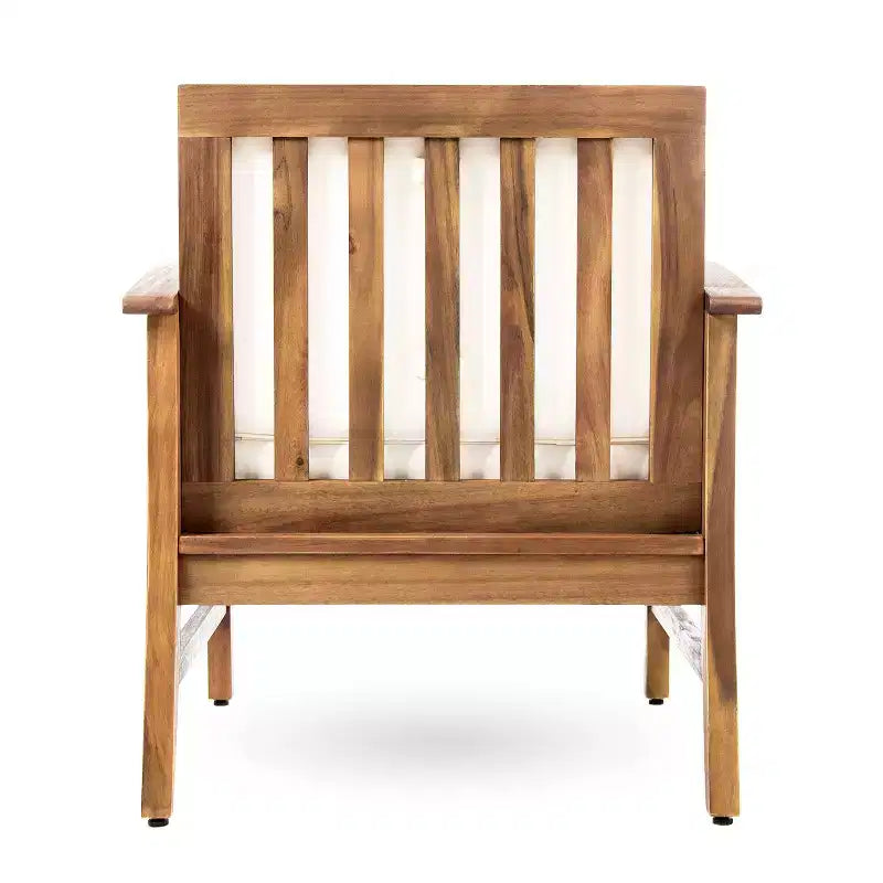 Christopher Knight Home Perla Outdoor Club Chair Acacia Wood