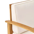Christopher Knight Home Perla Outdoor Club Chair Acacia Wood