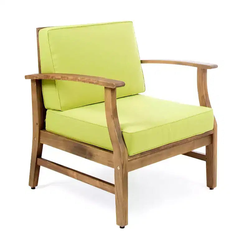 Christopher Knight Home Perla Outdoor Club Chair Acacia Wood