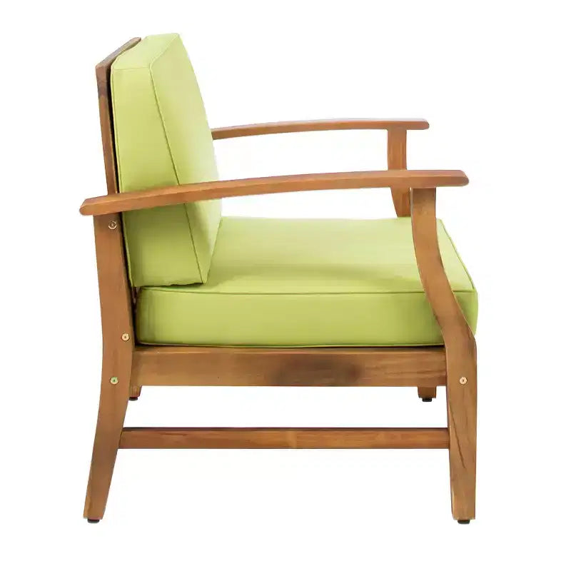 Christopher Knight Home Perla Outdoor Club Chair Acacia Wood