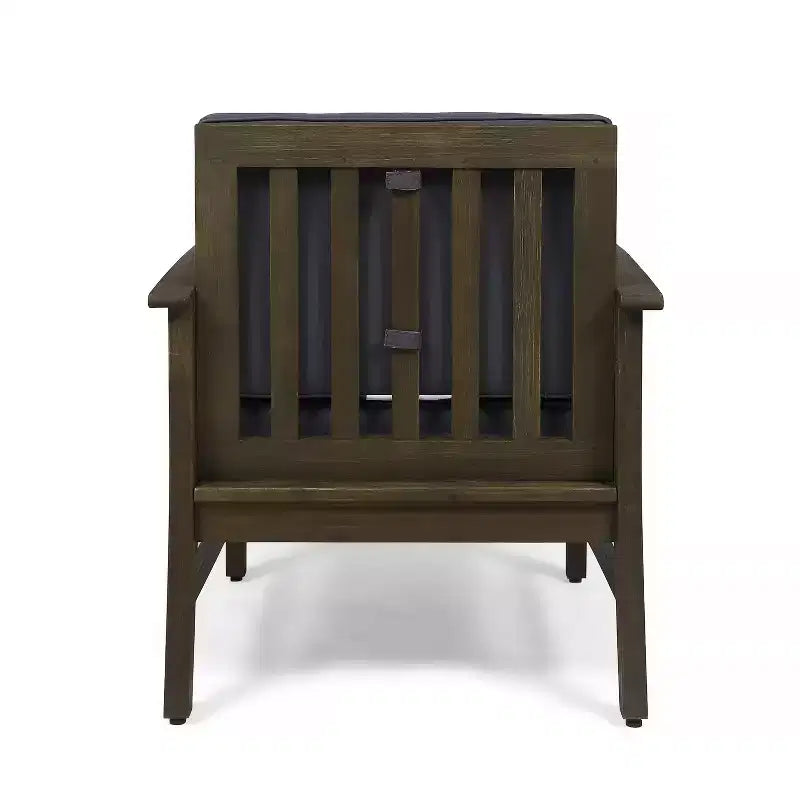 Christopher Knight Home Perla Outdoor Club Chair Acacia Wood