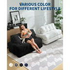 Garvee 34.25x74.8 Single Folding Sofa Bed,Convertible Sleeper Chair with Pillow, Portable Foldable Chair and Mattress