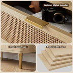 Cassettiera a 9 cassetti, comò moderno in legno per camera da letto con cassetti contenitori, mobile TV in stile rustico per soggiorno, camera da letto, corridoio