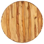 vidaXL Tavolino da caffè in Legno massello di Sheesham Naturale 65 cm Diam.