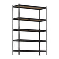5 Tier Garage Storage Shelves, Heavy Duty Utility Shelves Metal Shelving Unit, Adjustable Storage Shelves Utility Rack for Garage Kitchen Basement