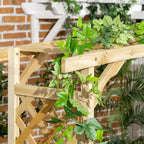 Panca da Giardino in Patio Benchen, Panca da Esterno per Viti/Piante Rampicanti