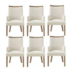 Dan Farmhouse Dining Chair with Solid Wood Natural Variation Set of 3|HULALA HOME