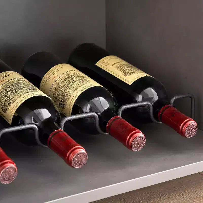 COZONY Mobile Bar da Vino con luci a LED, Mobile Liquori Moderno con Porta Bicchieri e Scaffale Portabottiglie, Credenza Contenitore per Caffè e Buffet per Sala da Pranzo
