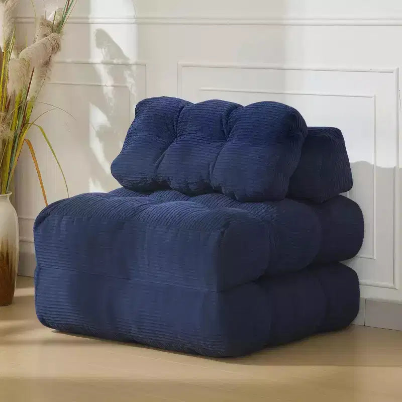 Versatile Folding Sofa Bed with Pillow Support | Convertible Sleeper Chair for Living Room, Dorm | Machine Washable & Portable