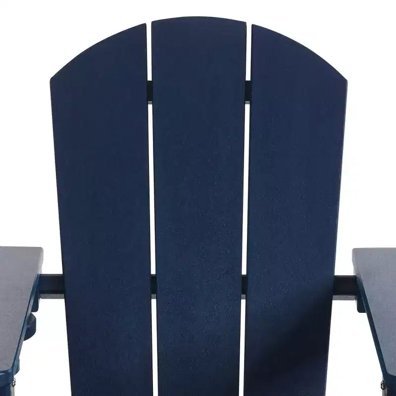 WestinTrends Malibu Kids Outdoor HDPE Plastic Adirondack Patio Chairs with Cup Holders (Set of 2)