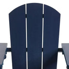 WestinTrends Malibu Kids Outdoor HDPE Plastic Adirondack Patio Chairs with Cup Holders (Set of 2)