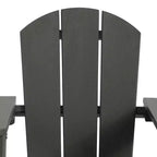 WestinTrends Malibu Outdoor HDPE Plastic Preschool Toddler Classic Adirondack Rocking Chairs (Set of 2)