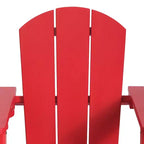 WestinTrends Malibu Outdoor HDPE Plastic Preschool Toddler Classic Adirondack Rocking Chairs (Set of 2)