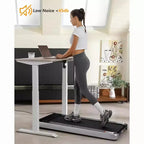 2.25HP Folding Electric Treadmill for Home Office, Space Saving, No Assembly Needed, Portable Treadmill for Office Home Exercise